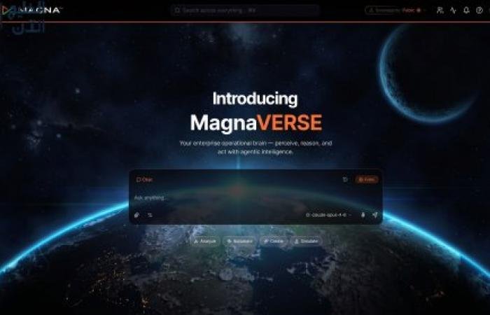 «Magna AI» تطلق منصة «MagnaVERSE™» لتمكين المؤسسات من توسيع استخدام الذكاء الاصطناعي