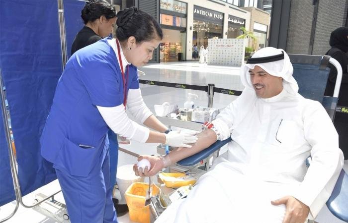 اخبار الكويت | «30 دقيقة = حياة جديدة»... حملة للتبرع بالدم في الأحمدي | الخليج الأن