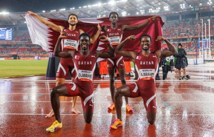 الرياضة القطرية | الأدعم يحرز الميدالية الفضية في سباق 4×400م تتابع بآسياد ناغويا 2026 | قطر الان