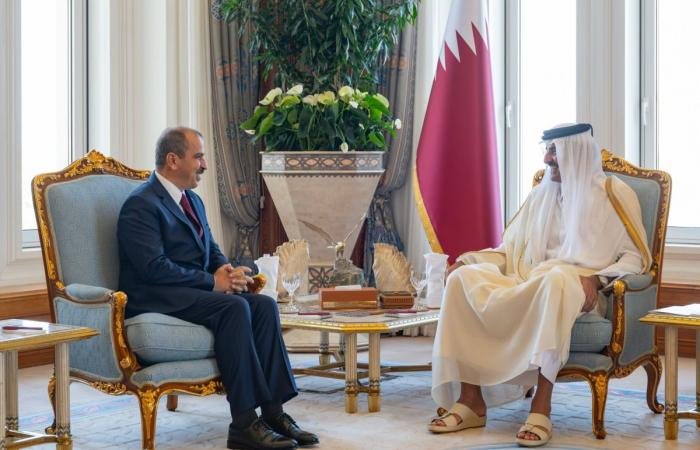 قطر الان | سمو الأمير يتسلم أوراق اعتماد ثلاثة سفراء جدد | الخليج الان