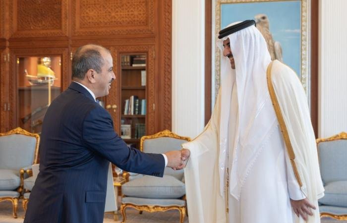 قطر الان | سمو الأمير يتسلم أوراق اعتماد ثلاثة سفراء جدد | الخليج الان