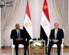 السيسي والبرهان يناقشان تطورات السودان وأمن حوض النيل والقرن الإفريقي