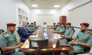 الامارات الان | مدير عمليات شرطة عجمان يتفقد مركز الصناعية | اخبار الامارات