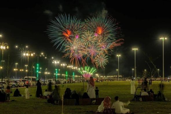 السعودية الان | عروض الألعاب النارية غدا احتفالا بعيد الفطر في 14 مدينة بالمملكة | الخليج الان