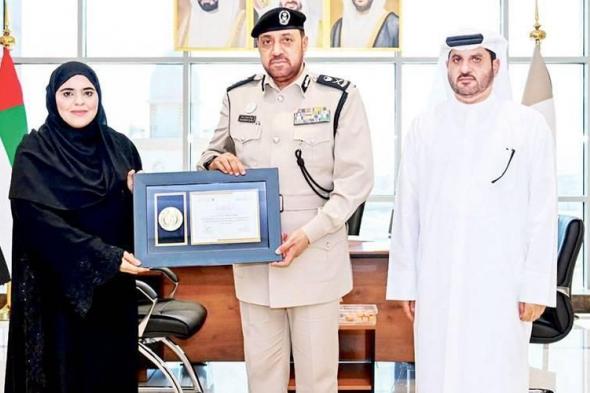 الامارات الان | شرطة الشارقة تكرّم «الأولى» بمبادرة النبض السيبراني | اخبار الامارات